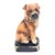 Vintage 1970s Takahashi San Francisco Ceramic Shar Pei Dog Figurine Bookend - Single For Sale