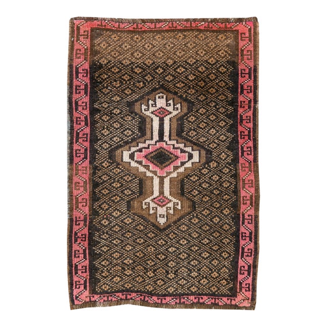 Galerie Shabab Collection Mid-20th Century Turkish Anatolian Throw Rug For Sale