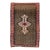 Galerie Shabab Collection Mid-20th Century Turkish Anatolian Throw Rug For Sale
