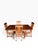 English 1930s Solid Quarter Sawn “Tiger Oak” Draw Leaf Table For Sale - Image 3 of 11