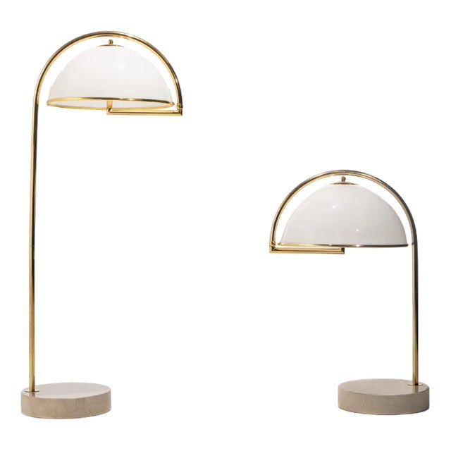 Floor Lamps by Swiss Lamps International, 1970s, Set of 2 For Sale