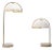 Floor Lamps by Swiss Lamps International, 1970s, Set of 2 For Sale