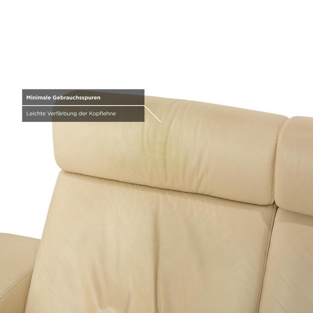 Arion Four-Seater Sofa in Leather from Stressless For Sale - Image 12 of 18