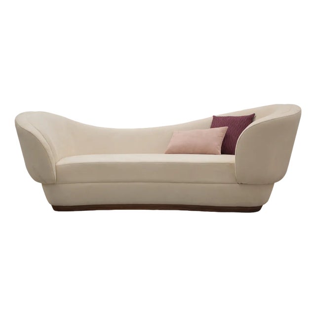 Mousgoum Two-Seat Sofa by Alma De Luce For Sale