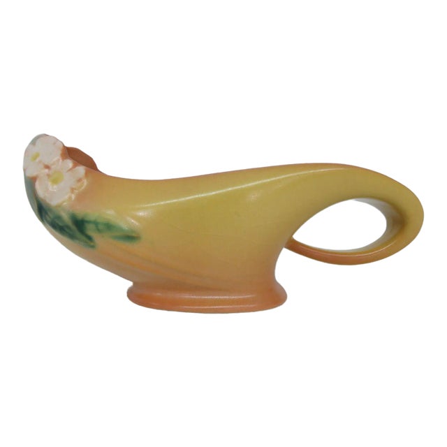 Roseville Pottery 954 7 Mock Orange Yellow Planter For Sale