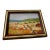 Vintage Mid-Century Signed “Veg” California Landscape Oil Painting – Burdine Gallery Los Angeles For Sale