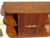 Small Art Deco Walnut Bookcase, 1940s For Sale - Image 4 of 18
