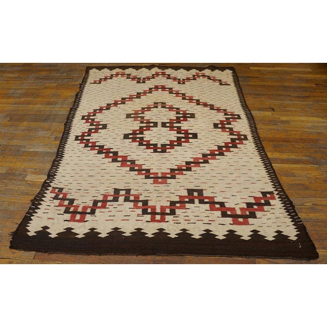 Early 20th Century Navajo Rug ( 5' x 6'10" - 152 x 208 ) General Rug Type: North & South American Specific Rug Type:...