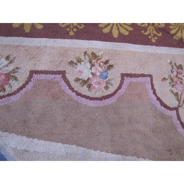 Large French Savonnerie Rug For Sale - Image 5 of 13