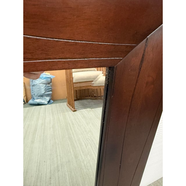 Brown Brownstone Furniture Messina Wall Mirror For Sale - Image 8 of 12