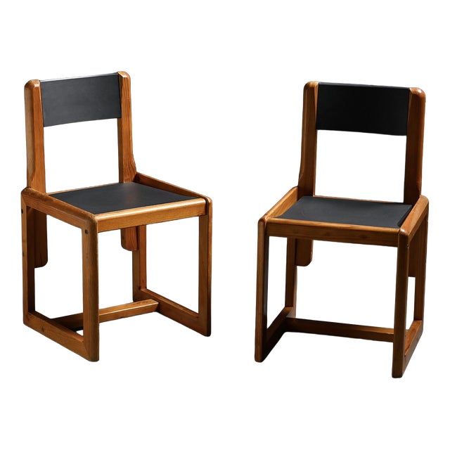 French Chairs by André Sornay, 1960, Set of 2 For Sale