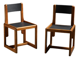 French Chairs by André Sornay, 1960, Set of 2
