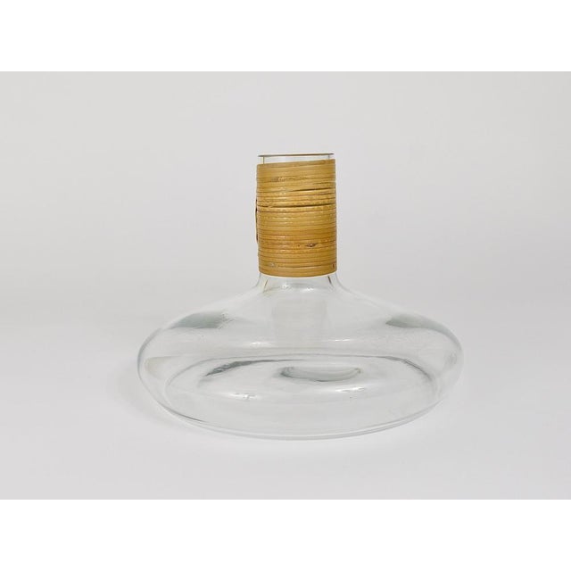 Mid-Century Vase with Wicker Top attributed to Carl Auböck, Austria, 1950s For Sale - Image 12 of 18