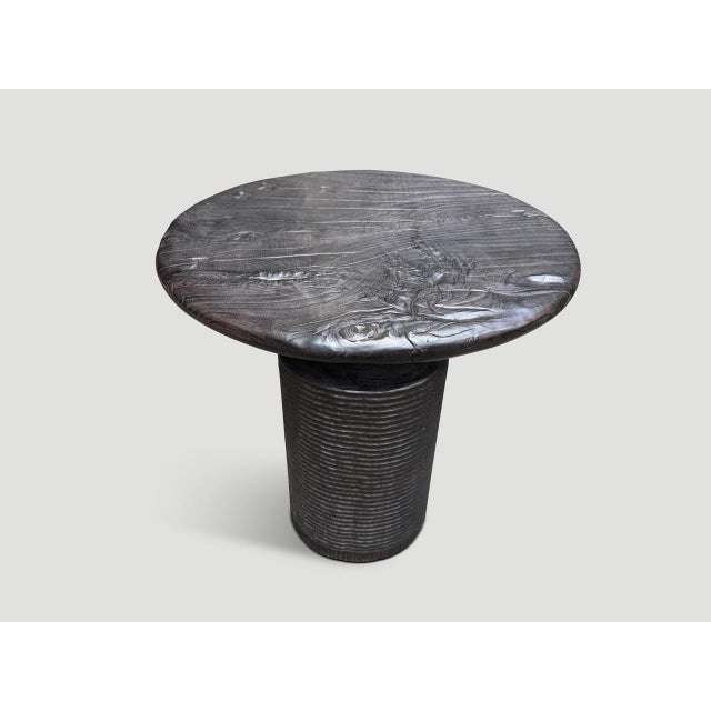 Andrianna Shamaris Impressive Century Old Side Table or Entrance Table For Sale - Image 4 of 6