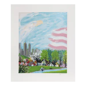 America Light of the World, Kay Ameche Screen Print