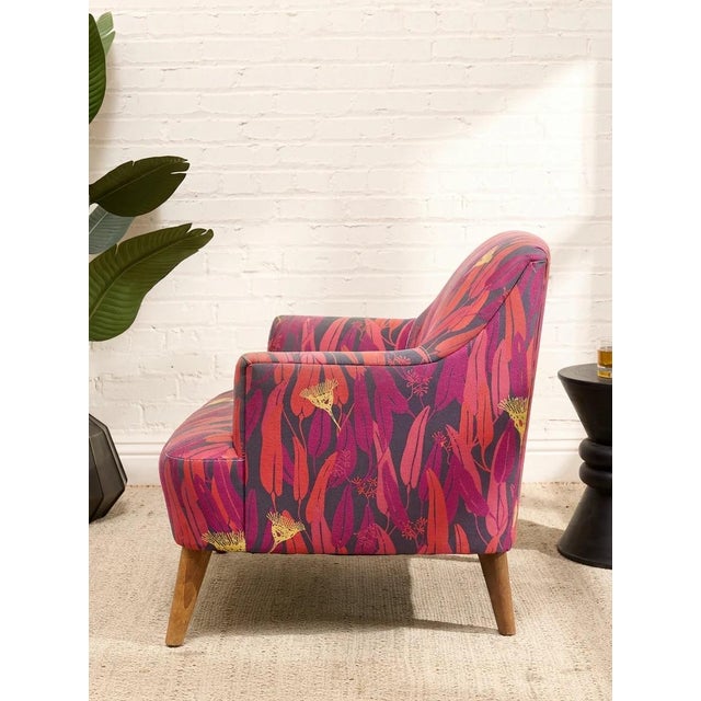 Botanical Accent Chair For Sale In Los Angeles - Image 6 of 12
