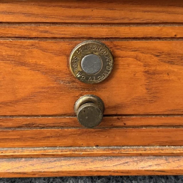 Antique Henry Troemner Apothecary Scale and Weights No. 190b For Sale - Image 12 of 16