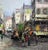 Vintage French street scene painting by Dutch artist, Theodorus van Oorschot. 1910 to 1989 The oil on canvas artwork...