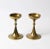 Vintage Danish Brass Candleholders from Hyslop, Set of 2 For Sale - Image 6 of 6
