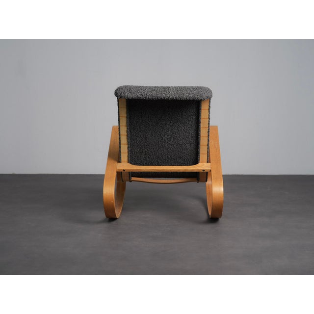 1970s Dondolo Bentwood Rocking Chair by Luigi Crassevig for Crassevig, Italy, 1970s For Sale - Image 5 of 11