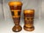 Folk Art Folk Art Parquetry Vases: 20th Century American Pair For Sale - Image 3 of 8