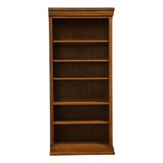 Brandt Ranch Oak Southwestern Country Style 33" Wall Unit / Open Bookcase 2434 - Right Side Unit For Sale