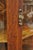 Brown Antique Victorian Renaissance Oak Glass Door Carved Curio Corner China Cabinet For Sale - Image 8 of 12
