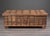 Wood 19th Century Large Anglo-Raj Iron-Bound Teak Trunk Table With Hinged Lid For Sale - Image 7 of 12