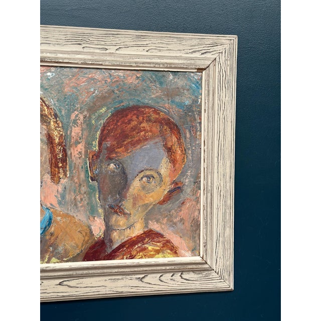 Mid 20th Century Rune Sigvard, Bortbytlingar, 1960s, Oil on Board, Framed For Sale - Image 5 of 18