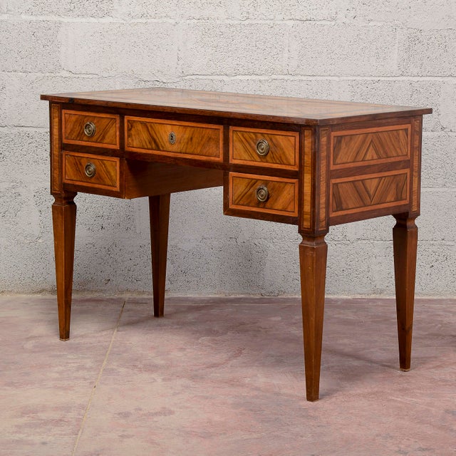 18th Century Style Center Desk For Sale - Image 15 of 18