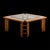 Afra Coffee Table in Walnut and Crystal from Tobia Scarpa, 1960s For Sale - Image 11 of 11