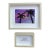 Contemporary Fiber Art Palm Trees Skyscape Set With Haiku by Paula Darnell For Sale