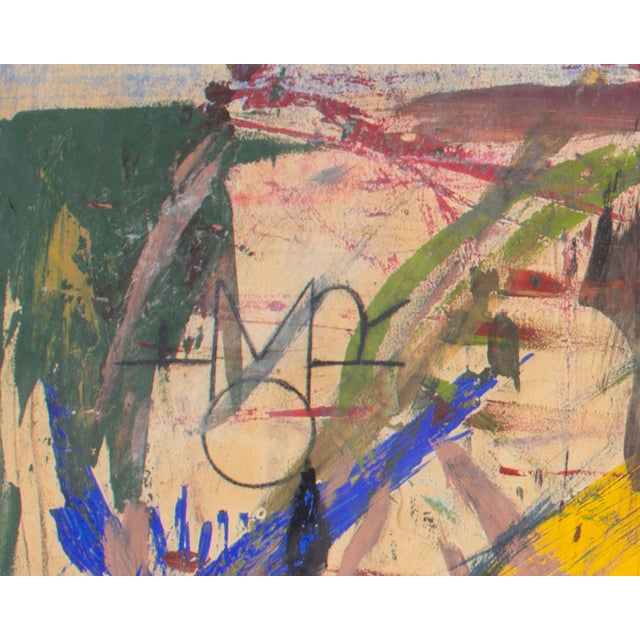 Abstract Mixed Media Painting For Sale - Image 4 of 8