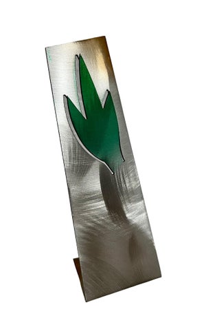 Zigi Ben-Haim, Israeli Contemporary Abstract Geometric Painted Pierced Sculpture Zigi Ben Haim, 1998