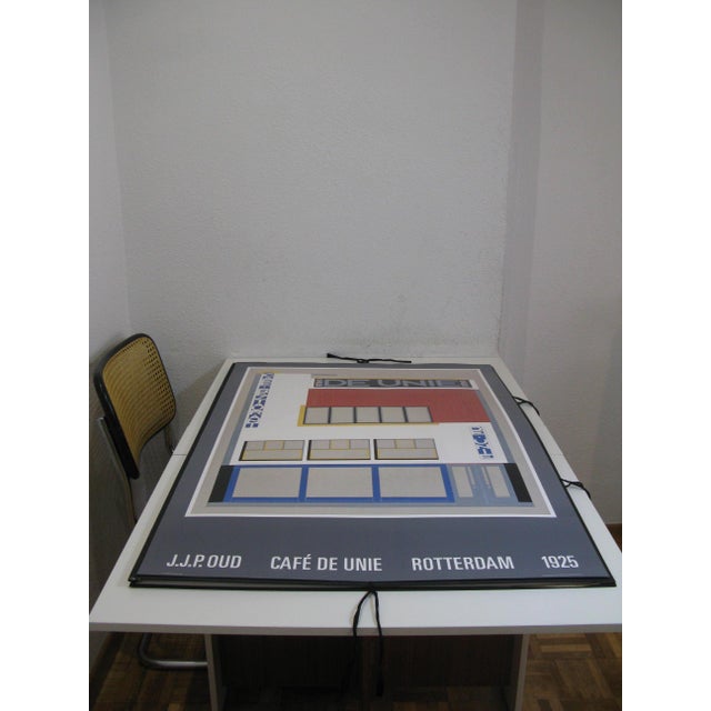Café De Unie Poster by J.J.P. Oud, Rotterdam, 1925 For Sale - Image 9 of 10
