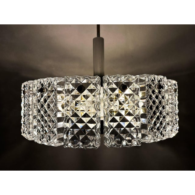 Metal Vintage Pendant Light from Kaiser Leuchten, 1970s For Sale - Image 7 of 15