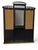 Art Nouveau Wardrobe in Black, 1890s For Sale - Image 5 of 5