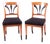 Vintage Biedermeier Style Side Chairs, a Pair For Sale