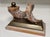 Wood 1980s Hart Associates Decorative Faux Ram's Horn Sculpture For Sale - Image 7 of 11
