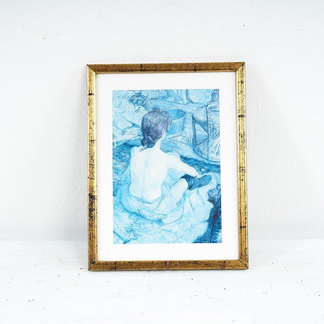 Toulouse Lautrec, La Toilette, 2000s, Wood, Framed For Sale - Image 5 of 5