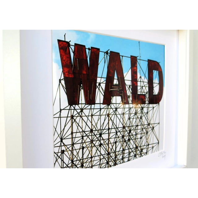 Architectural Nostalgic Urban Limited Edition Framed Color Photography by C. Damien Fox For Sale - Image 4 of 5