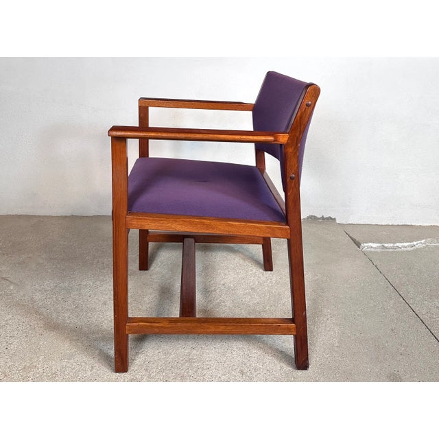 Børge Mogensen Model BM73 Armchair in Teak by Børge Mogensen for Fredericia, Denmark, 1950s For Sale - Image 4 of 15