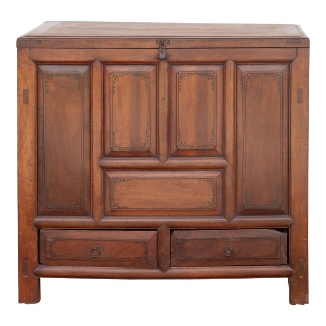 Early 20th French Colonial Blanket Chest For Sale