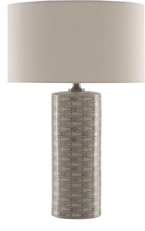 Fisch Table Lamp Currey & Company 1-light