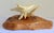 Vintage Mid-Century Modern John Perry Style Pellucida Seals on Burlwood Sculpture For Sale - Image 15 of 17