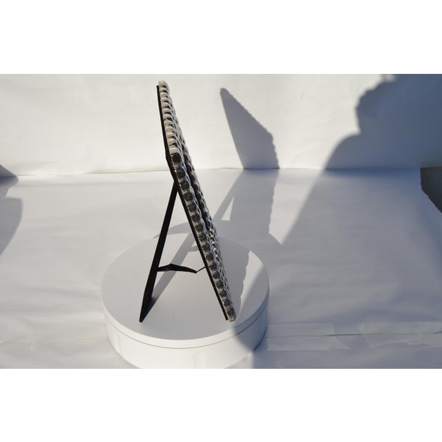 1990s Contemporary Mirrored Bubble Picture Frame For Sale - Image 5 of 10