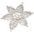 2000 Lunt Sterling Snowflake Ornament For Sale