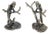 Parrots in Silver, Set of 2 For Sale