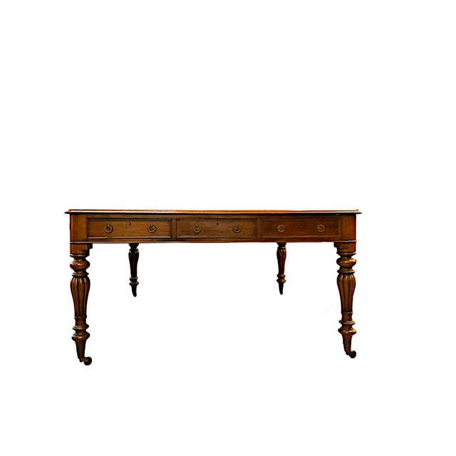Antique English Desk, 19th Century For Sale - Image 5 of 8