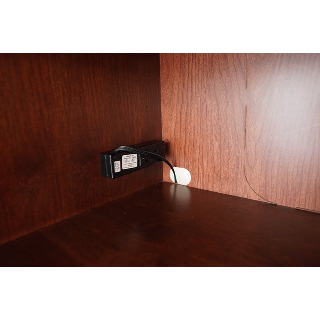 Vintage American Drew Cherry Grove Armoire For Sale - Image 13 of 13